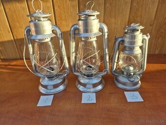 Petrolejové lampy MEVA 865 a 863