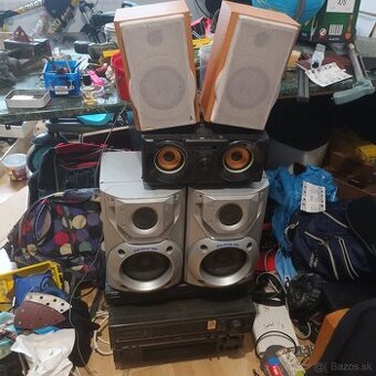 Zosilovac receiver reproduktory