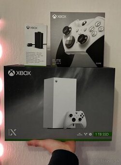 Xbox series X + Elite series 2 ovládač