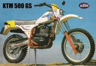 Plagát KTM Enduro GS 500