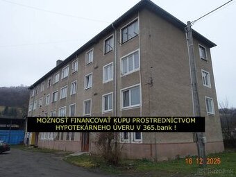 3 izbový byt, Nová 796/20, Dobšiná, okr. Rožňava