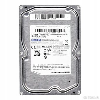 SAMSUNG SpinPoint F3 1TB 7.2K 32MB SATA II 3.5'' HD103SJ