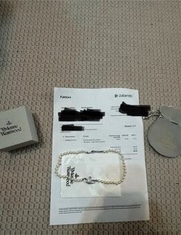 Vivienne Westwood perlový náhrdelník