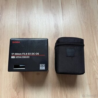 Sigma 17-50mm f/2.8 EX – výborný stav