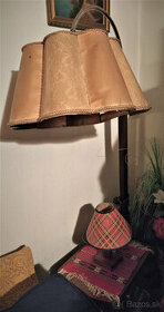 Art Deco RETRO stojacia lampa so stolikom (iba osobný odber