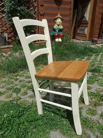Drevená buková stolička - 1