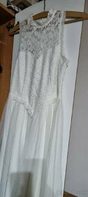 Svadobné šaty biele - 1