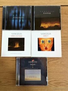 Predám 5 albumov Vangelis na originálnych CD za 10€
