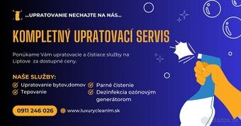 Upratovacie služby, tepovanie