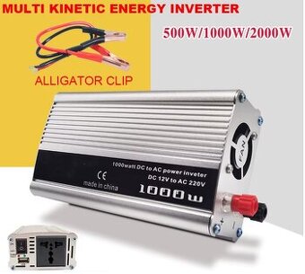 (Vypredané)Menič napätia 12v 2000w