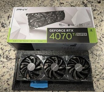 Predám PNY RTX 4070ti Super