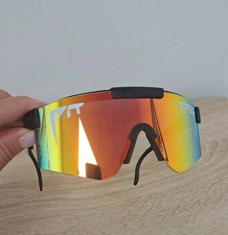 Slnečné cyklo okuliare Pit Viper nové UV400 - čierny rám
