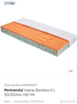 Úplne nové matrace 2x 90x200