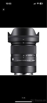 Sigma 18–50mm f/2.8 DC DN Contemporary (Sony E)