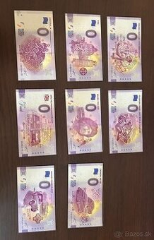 Predám zberateľské 0€ bankovky