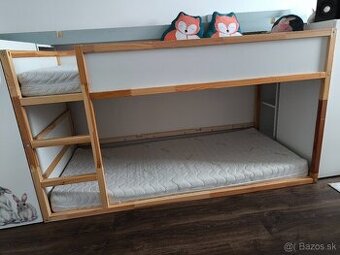 Ikea kura posteľ poschodová
