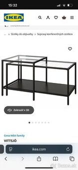 Predám konferenčný stôl Ikea Vittsjö