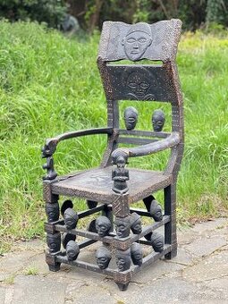 Africke drevene kresla - Chokwe