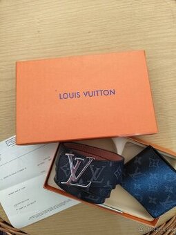 Louis Vuitton LV peňaženka a opasok / wallet and belt set