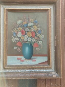 OBRAZ KVETY VO VAZE-80EU - 1