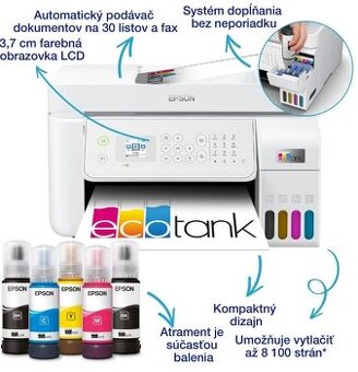 Úsporná tlačiareň Epson EcoTank L5316