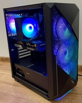Herný PC i5-14400F,32GB DDR5,RX 6600 XT 8GB – záruka