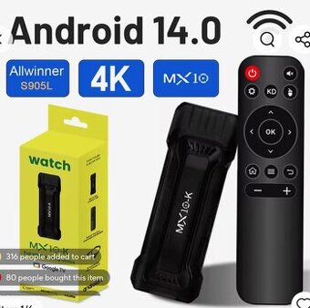 Android TV Stick MX10-K
