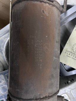 DPF filter pre Fiat, Alfa Romeo 2,4JTDm