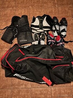 Hokejova vystroj a korcule detske