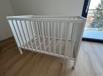 Detská postieľka Sundvik (IKEA) biela