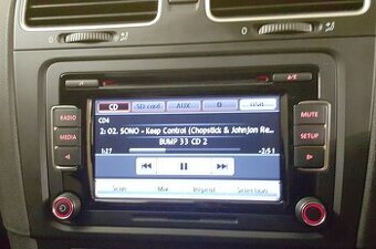 autorádio volkswagen golf6 passat b7 touran