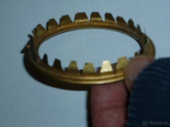 Mosadzný original ramček na starú miniaturu.