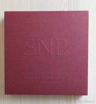 Sada proof 2024 SNP v drevenej kazete