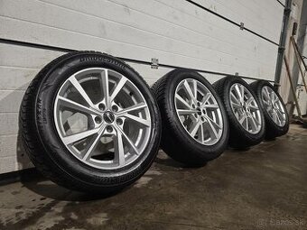Zimná Sada Borbet 5x112+Zánovné Bridgestone 205/55 R17