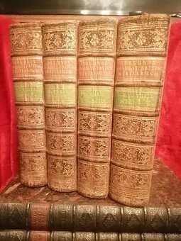 Veľký historický slovník 1775 Leipzig Komplet