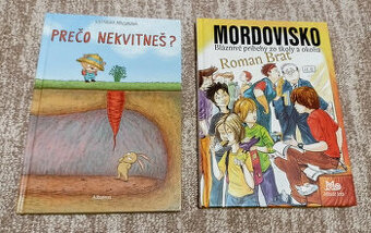 Detské knihy.....Pán Tragáčik, Mordovisko, Prečo nekvitneš?