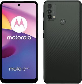Motorola Moto E40 4 GB / 64 GB - Dark Cedar