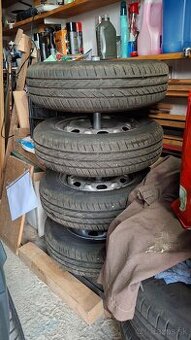 Predám letné pneu na Fabia I