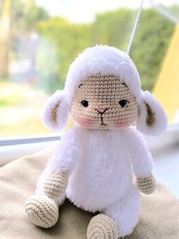 Háčkované ovečky mojkacik