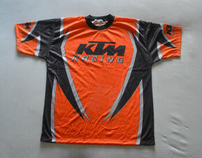 Predám triko dres s krátkym rukávom KTM oranžové