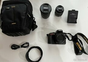 Nikon D3500 + 2 objektívy a príslušenstvo