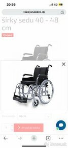 Invalidný vozík top stav
