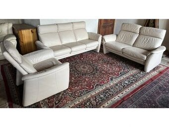 Luxusní kožená sedací souprava 3+2+1, 2883 - 1