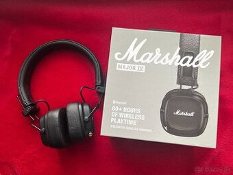 Marshall Major IV Bluetooth čierna