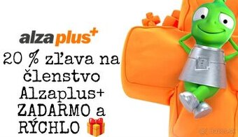 🎁 AlzaPlus+ zľava 20 % na členstvo - kód ZADARMO