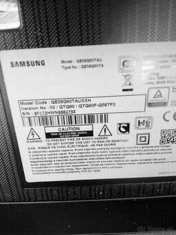 Kupim televizor Samsung QE58Q60TAU