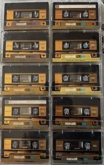 10 x Audiokazety Maxell XL II 90 min. Vintage