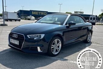 Audi A3 Cabriolet 1.4 benzín 110kW, Full výbava