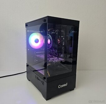 Herný PC Ryzen 5500 GTX 1070ti 8GB RAM 16 GB SSD