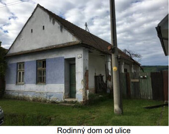 starší RD s veľkou záhradou v Sološnici